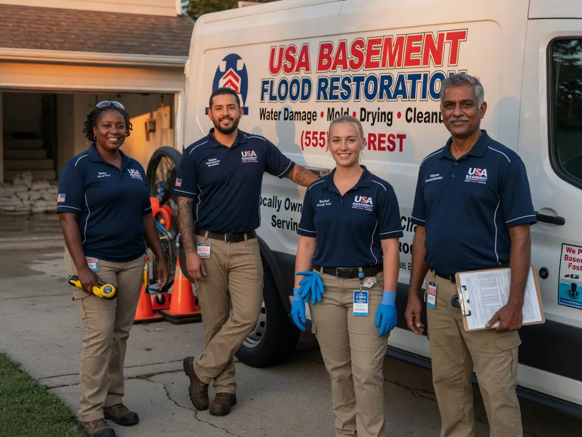 Basement Flood Cleanup company in Creola, OH