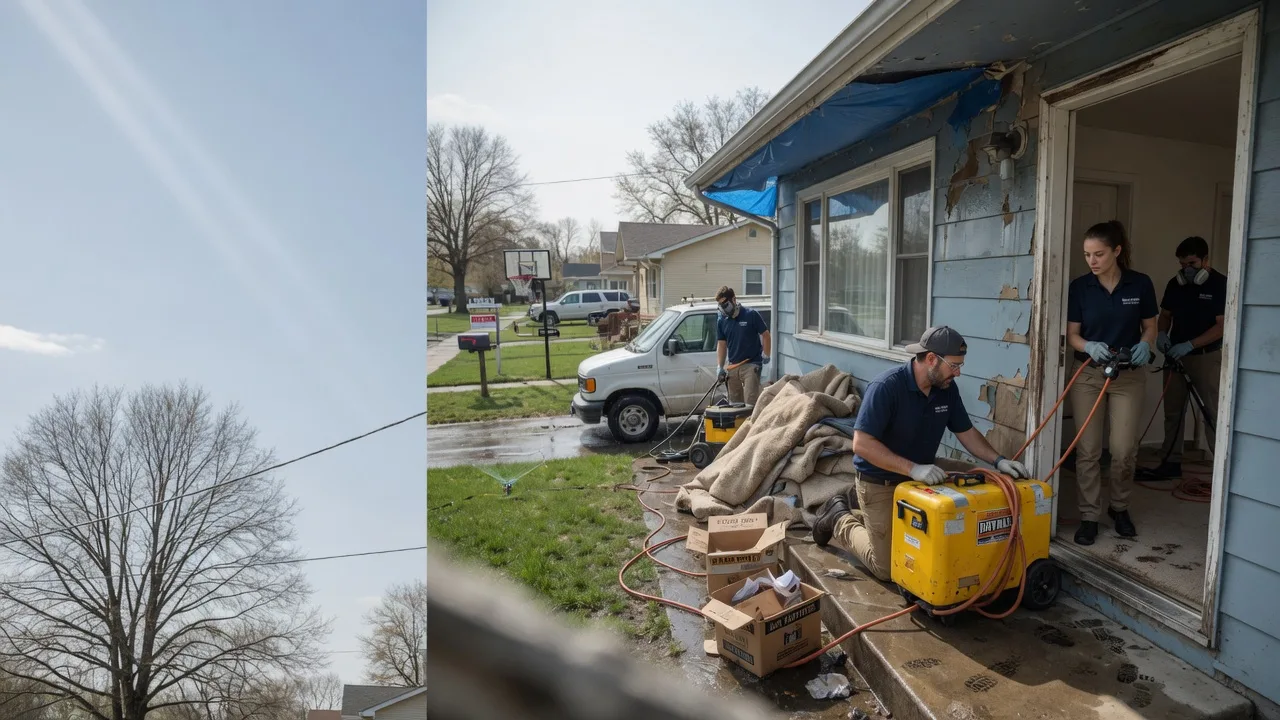 Basement Flood Cleanup in Creola, OH near me